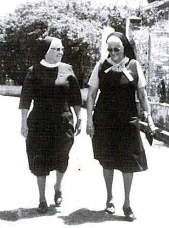 Sr. Ann Marie with Sr. Francis Xavier